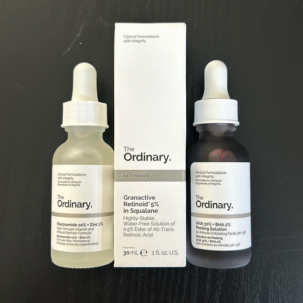 The Ordinary skincare